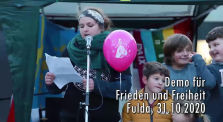 Rede von Polizeioberkommissarin Kathrin Masar in Fulda am 31. Oktober 2020 by Mutigmacher | Video-Kanal