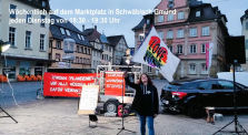Demo Schwäbisch Gmünd 23.03.2021 - Motto: Illegale Menschen auf dem Marktplatz in Schw. Gmünd by Querdenken7171 (Schwäbisch Gmünd)