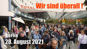 Die entfesselte Kamera🎬 - Wir sind überall! • 28. August 2021 by QUERDENKEN-711 (Stuttgart)