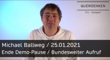Querdenken verabschiedet sich aus der Winterpause – Aufruf zum Autokorso in Stuttgart am 27.01.2021 by QUERDENKEN-711 (Stuttgart)