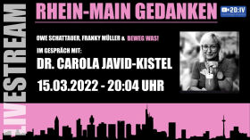 20:IV Live: Beweg Was! - Rhein Main Gedanken | Nr.: 067 - Heute mit: Dr. Carola Javid-Kistel | 15.03.2022 by zwanzig4.media