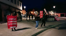 Demo in Alfdorf 24.04.2021 Pünktlich zur Ausgangssperre by Querdenken7171 (Schwäbisch Gmünd)