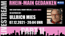 🔴 20:IV Live: Beweg Was! - Rhein Main Gedanken - Folge 3 Gast: Ullrich Mies - Teil II | 07.12.2021 by zwanzig4.media