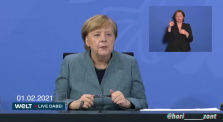 Horizont - Merkel, 01.02.2021: "...und solange wir so 'ne Situation haben wie die jetzt, dass eine ganz kleine […] by News & Infos