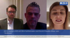 20:IV Daria Live mit David Claudio Sieber und Dirk Sattelmaier von der Partei "Die Basis" by zwanzig4.media