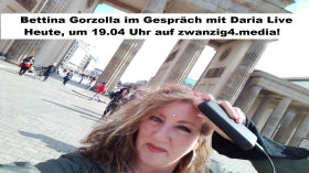 20:IV - Daria Live im Gespräch mit Bettina Gorzolla | 17.03.2022 by zwanzig4.media