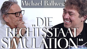 MANOVA im Gespräch: „Die Rechtsstaat-Simulation“ (Michael Ballweg und Walter van Rossum) by QUERDENKEN-711 (Stuttgart)