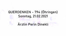 "Macht weiter!" - Ärztin Perin Dinekli am 21.02.2021 in Öhringen by Querdenken-794 (Öhringen)