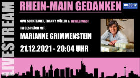 🔴 20:IV Live: Beweg Was! - Rhein Main Gedanken - zu Gast Marianne Grimmenstein | 21.12.2021 by zwanzig4.media