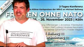 Michael Ballweg: Aus Freude an Veränderung (FRIEDEN OHNE NATO, 25.11.2023 #Köln) by QUERDENKEN-711 (Stuttgart)