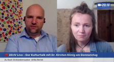 🔴 20:IV 27.05.21- Live - Der Kulturtalk mit Dr. Kirsten König am Donnerstag mit Attila Benkö by zwanzig4.media