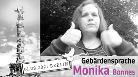 Der Sommer der Freiheit 01.08.2021 in Berlin Trailer #5, Bonnes, Monika Gebärdensprache by zwanzig4.media
