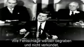 John F. Kennedy (JFK): Rede im NY Walldorf Astoria an die Presse und die Medien (Re-Upload) by Querdenken-615 (Darmstadt)